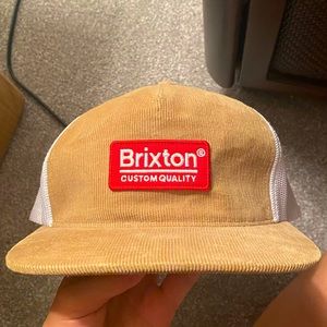 Brixton Corduroy Trucker Hat